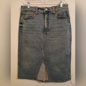 Banana Republic Women's Blue Denim Skirt Sz 8